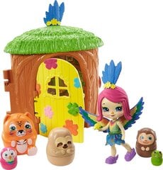 Figūrėlės Enchantimals Peeki Parrot Tree Hut Secret Besties kaina ir informacija | Žaislai mergaitėms | pigu.lt