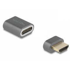 HDMI-адаптер DELOCK 66684 Серый цена и информация | Кабели и провода | pigu.lt