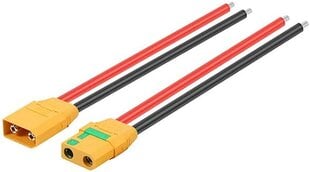 X90 женский штекерный разъем с кабелем 10AWG для батареи скутера, 1 пара  цена и информация | Автопринадлежности | pigu.lt