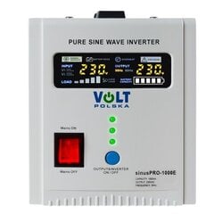 Avarinis elektros generatorius 1000W 12/230 W kaina ir informacija | Elektros generatoriai | pigu.lt
