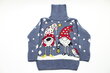 Kalėdinis pilkas unisex megztinis kaina ir informacija | Megztiniai, bluzonai, švarkai berniukams | pigu.lt