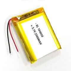 1 vnt. įkraunama lipo baterija 104050 (3,7 V, 2500 mAh Lipo), skirta "Bluetooth" ausinėms, išmaniesiems laikrodžiams, kasos aparatams, medicinos prietaisams ir kitiems nešiojamiems prietaisams kaina ir informacija | Išmanioji technika ir priedai | pigu.lt