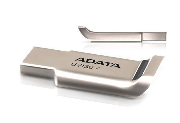 Atmintinė A-data UV130 32GB, USB 2.0, Auksinė kaina ir informacija | USB laikmenos | pigu.lt