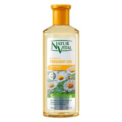 Šampūnas dažnam naudojimui su ramunėlėmis Natur Vital Sensitive 300 ml kaina ir informacija | Šampūnai | pigu.lt