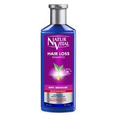 Шампунь против выпадения и ломки волос Naturvital (300 ml) цена и информация | Шампуни | pigu.lt