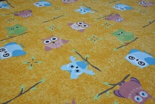Rugsx vaikiškas kilimas Owls, 300x300 cm kaina ir informacija | Kilimai | pigu.lt