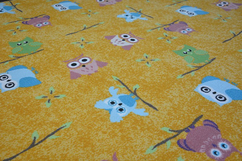 Rugsx vaikiškas kilimas Owls, 400x500 cm kaina ir informacija | Kilimai | pigu.lt
