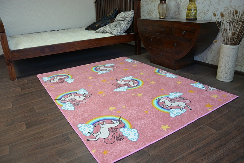 Rugsx vaikiškas kilimas Unicorn, 400x500 cm kaina ir informacija | Kilimai | pigu.lt
