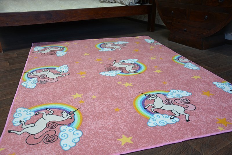 Rugsx vaikiškas kilimas Unicorn, 400x600 cm kaina ir informacija | Kilimai | pigu.lt