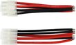 3 poros "Tamiya" kištuko vyriškos lyties moterų kabelio adapterio jungtis 14awg 10cm, skirta RC automobilių lipo baterijos įkrovimui kaina ir informacija | Auto reikmenys | pigu.lt