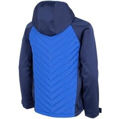 Детский жакет 4F Softshell Jr.  HJZ22 JSFM002 31S, синий цена и информация | Куртка для мальчика | pigu.lt