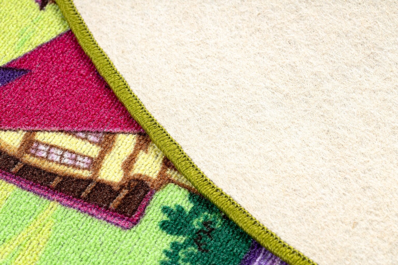 Rugsx vaikiškas kilimas Candy Town, 100 cm kaina ir informacija | Kilimai | pigu.lt