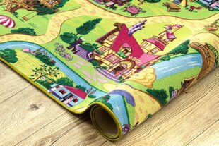 Rugsx vaikiškas kilimas Candy Town, 150x300 cm kaina ir informacija | Kilimai | pigu.lt