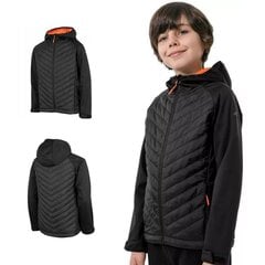 Детский жакет 4F Softshell Jr.  HJZ22 JSFM002 20S, черный цена и информация | 4F Одежда для мальчиков | pigu.lt