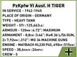 Konstruktorius Cobi PzKpfw VI Tiger 131, 1/48, 2710 kaina ir informacija | Konstruktoriai ir kaladėlės | pigu.lt