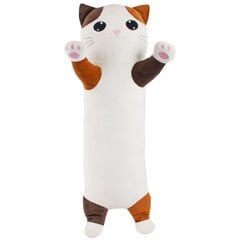 Плюшевая игрушка-подушка кот Фэнси - ленивец, 70 см цена и информация | Мягкие игрушки | pigu.lt