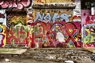 Fototapetai - Grafiti gatvė kaina ir informacija | Fototapetai | pigu.lt