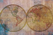 Fototapetai - Senovinis pasaulio žemėlapis kaina ir informacija | Fototapetai | pigu.lt