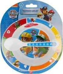 Paw Patrol indų rinkinys vaikams, 2 vnt. kaina ir informacija | Indai, lėkštės, pietų servizai | pigu.lt