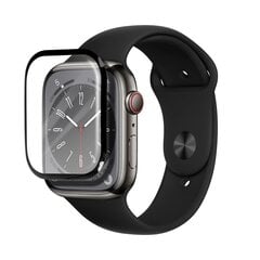 Гибкое защитное стекло для экрана Apple Watch 8, 45 мм цена и информация | Аксессуары для смарт-часов и браслетов | pigu.lt