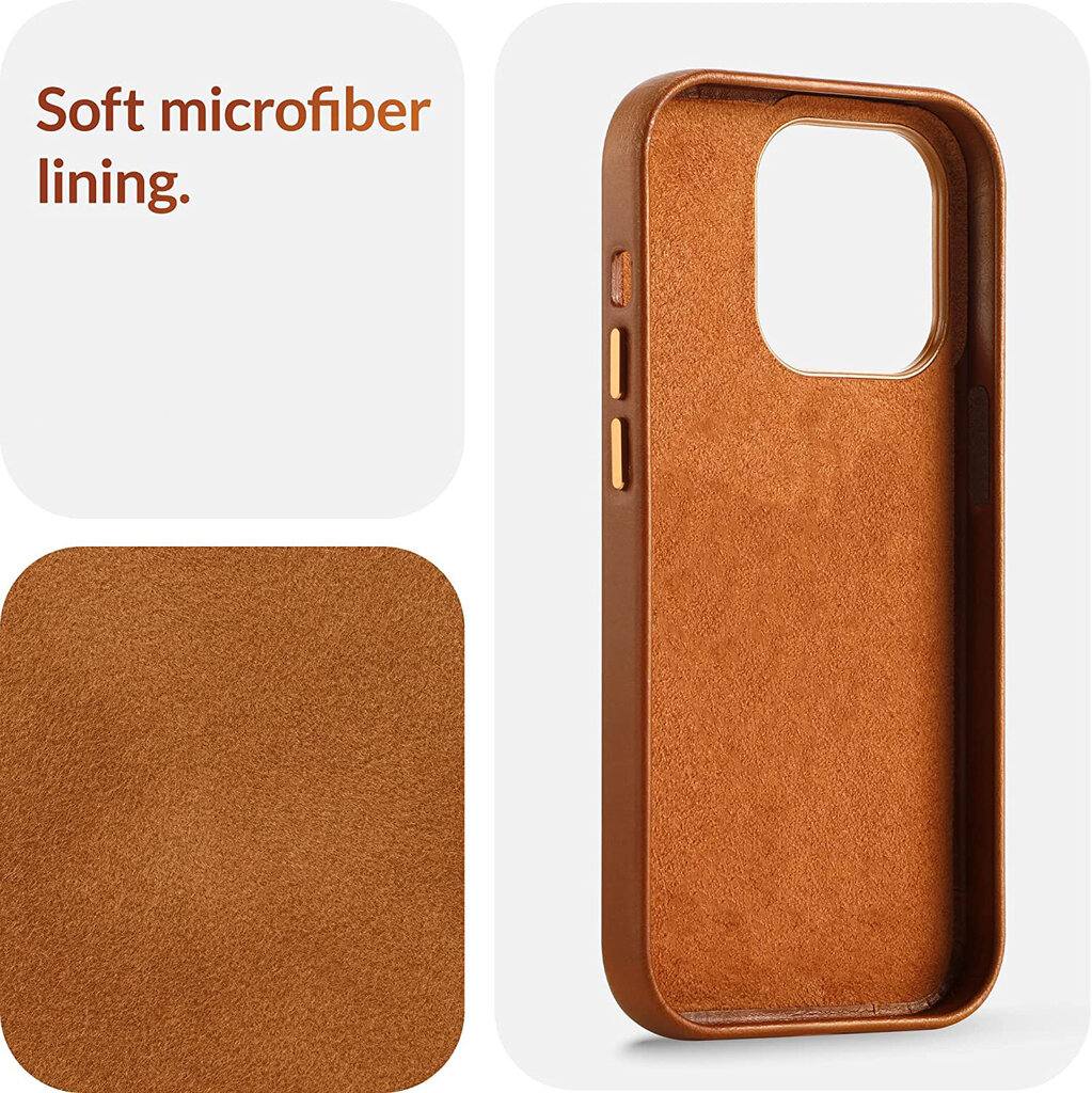 Eko odos apsauginis dėklas skirtas Apple iPhone 13 Pro ruda цена и информация | Telefono dėklai | pigu.lt