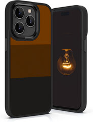 Защитный чехол для Apple iPhone 13 Pro Max, черный/коричневый цена и информация | Чехлы для телефонов | pigu.lt
