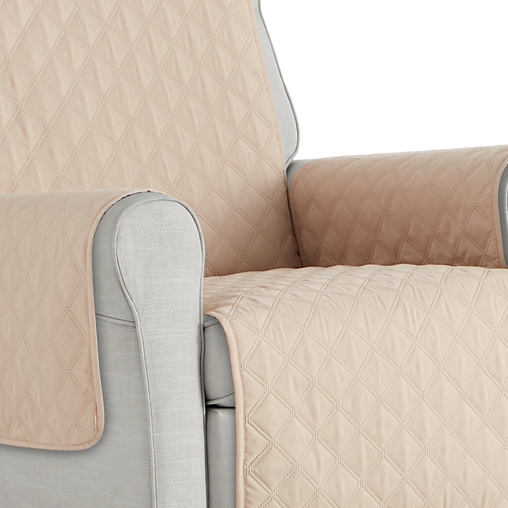 Bestcovers storas apsauginis sėdynių užvalkalas, 55x195cm, smėlio spalvos kaina ir informacija | Baldų užvalkalai | pigu.lt