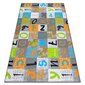 Rugsx vaikiškas kilimas Jumpy, 100x250 cm kaina ir informacija | Kilimai | pigu.lt
