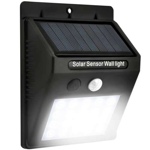 Soliarinis Lauko pakabinamas šviestuvas LED su judesio davikliu kaina ir informacija | Lauko šviestuvai | pigu.lt