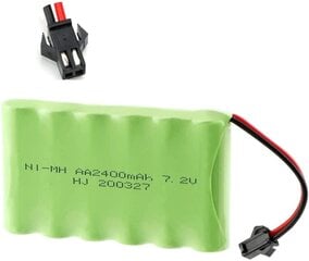 Перезаряжаемый аккумуляторный блок с sm-2P 2Pin Plug для радиоуправляемых автомобилей цена и информация | Смарттехника и аксессуары | pigu.lt