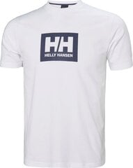 Футболка мужская Helly Hansen, белая цена и информация | Мужские футболки | pigu.lt