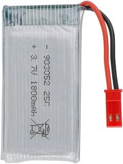 1 vnt. 3,7 V 1800 mAh 25C li-po akumuliatorius su JST kištuku, skirtas JJRC H11D H11C HQ898B kvadrikopteriui RC sraigtasparniui kaina ir informacija | Išmanioji technika ir priedai | pigu.lt