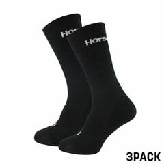 Kojinės vyrams Horsefeathers Delete 3-Pack AA547A, juodos kaina ir informacija | Vyriškos kojinės | pigu.lt