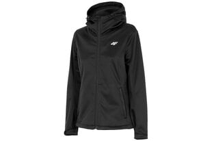 Куртка Softshell 4F H4Z22 SFD350, Черный, XS цена и информация | Женские куртки | pigu.lt