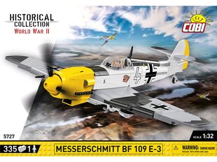 COBI - Конструктор Messerschmitt Bf 109 E-3, 1/32, 5727 цена и информация | Конструкторы и кубики | pigu.lt