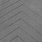 Memory foam kilimėlis Beldray Chevron, 50 x 80 cm, Charcoal grey kaina ir informacija | Vonios kambario aksesuarai | pigu.lt