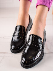 Элегантные женские туфли Shelovet, черные цена и информация | Женские туфли | pigu.lt