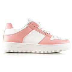 Женские розовые кроссовки на шнуровке Shelovet цена и информация | Спортивная обувь, кроссовки для женщин | pigu.lt