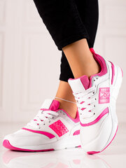 Повседневная бело-розовая спортивная обувь цена и информация | Спортивная обувь, кроссовки для женщин | pigu.lt