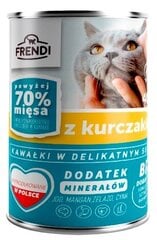 Frendi suaugusioms visų veislių katėms su vištiena, 400 g kaina ir informacija | Konservai katėms | pigu.lt