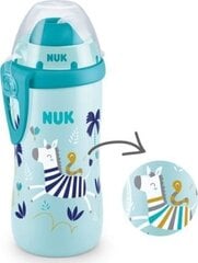 Gertuvė NUK Flexi Cup, turkio spalvos, 12+ mėn, 300 ml kaina ir informacija | Buteliukai kūdikiams ir jų priedai | pigu.lt