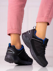 Женские кроссовки из кожзаменителя на шнуровке Shelovet, белые  цена и информация | Спортивная обувь, кроссовки для женщин | pigu.lt