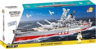 Сборная модель Корабль времен Второй мировой войны Yamato Cobi, 4832, 2684 д. цена и информация | Конструкторы и кубики | pigu.lt