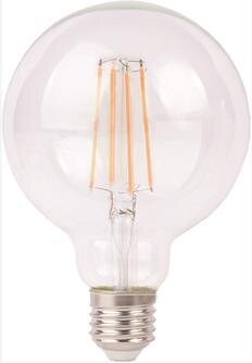 Lemputė LED, E27, 3000K, 7W/806LM, D95, 1 vnt. цена и информация | Elektros lemputės | pigu.lt