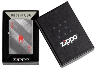 Žiebtuvėlis Zippo 48451 Ace Design kaina ir informacija | Žiebtuvėliai ir priedai | pigu.lt