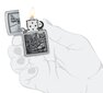 Žiebtuvėlis Zippo 48371 Medieval Mythological Design kaina ir informacija | Žiebtuvėliai ir priedai | pigu.lt