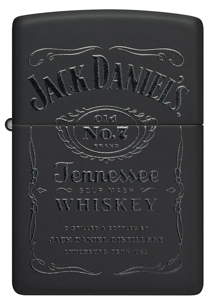 Dovanų rinkinys Zippo 48460 žiebtuvėlis Jack Daniel's® ir odinis dėklas kaina ir informacija | Žiebtuvėliai ir priedai | pigu.lt