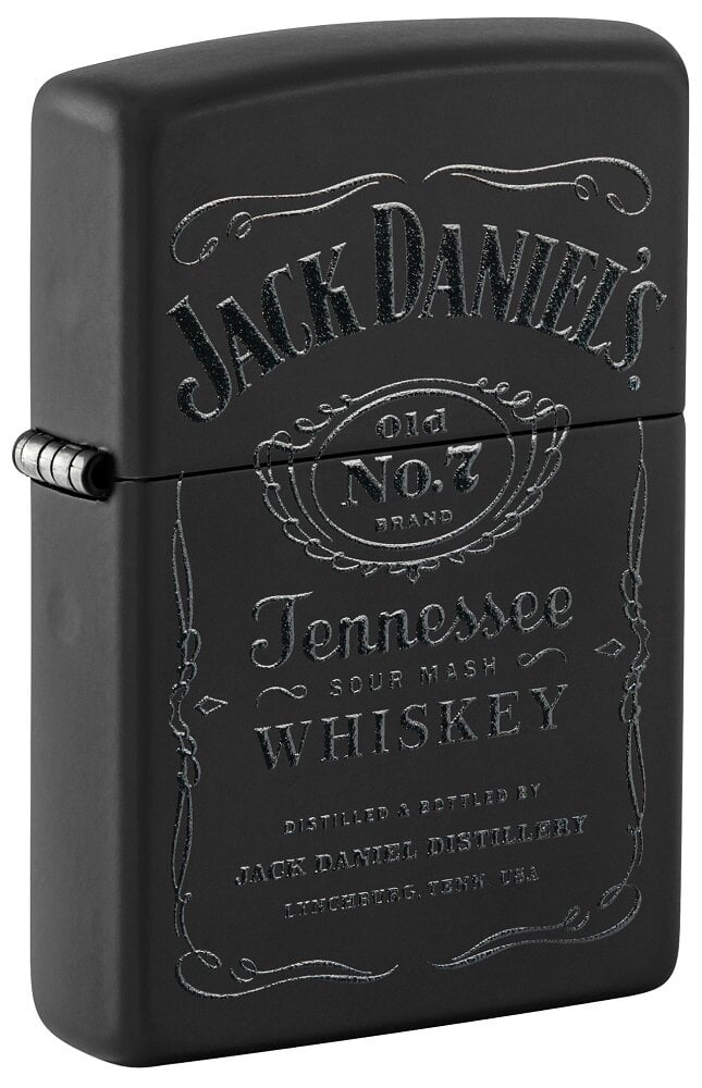 Dovanų rinkinys Zippo 48460 žiebtuvėlis Jack Daniel's® ir odinis dėklas kaina ir informacija | Žiebtuvėliai ir priedai | pigu.lt