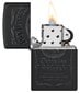 Dovanų rinkinys Zippo 48460 žiebtuvėlis Jack Daniel's® ir odinis dėklas kaina ir informacija | Žiebtuvėliai ir priedai | pigu.lt