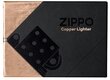 Žiebtuvėlis Zippo 48107 Solid Copper kaina ir informacija | Žiebtuvėliai ir priedai | pigu.lt